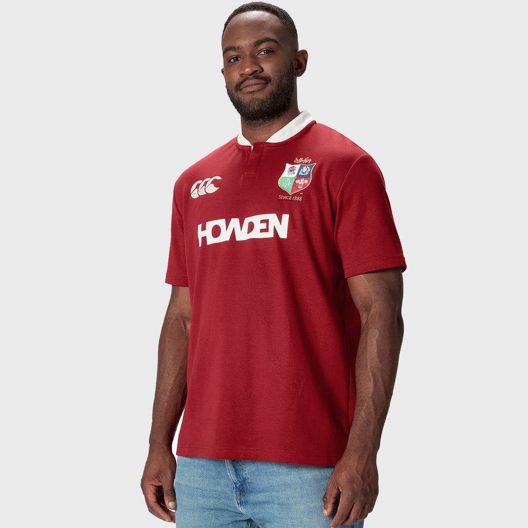 Canterbury British & Irish Lions Classic Short Sleeve Rugby Shirt - Rugbystuff.com