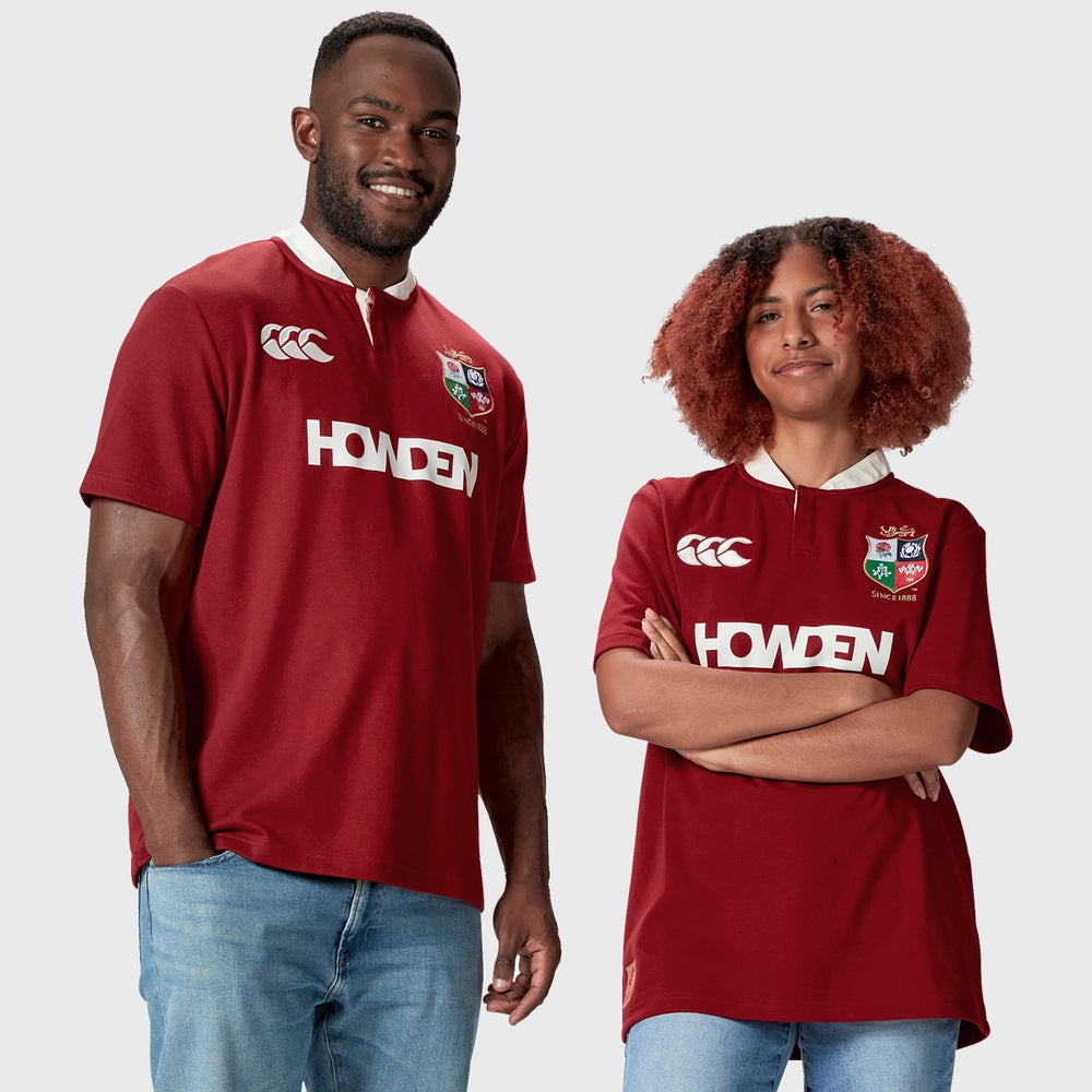 Canterbury British & Irish Lions Classic Short Sleeve Rugby Shirt - Rugbystuff.com