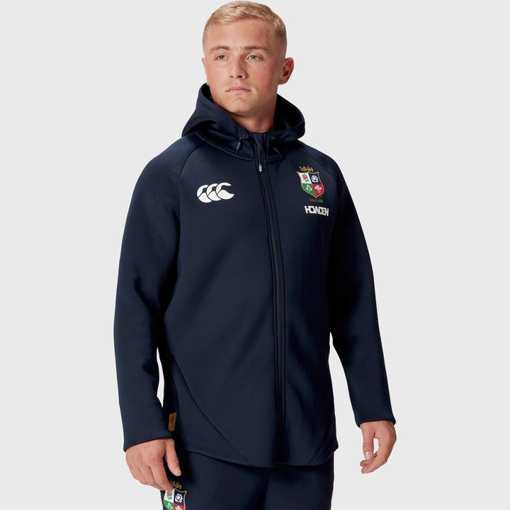 Canterbury British & Irish Lions Men's Everest Hoody Navy - Rugbystuff.com