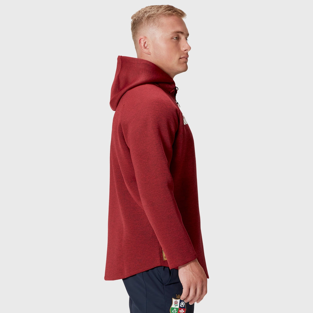 Canterbury British & Irish Lions Men's Everest Hoody Red - Rugbystuff.com