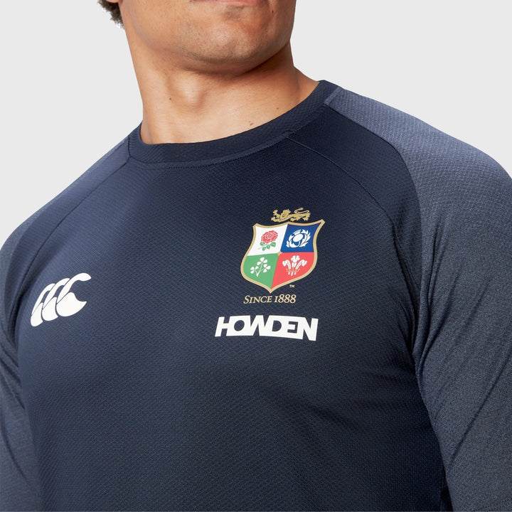 Canterbury British & Irish Lions Men's Everest Tee Navy - Rugbystuff.com