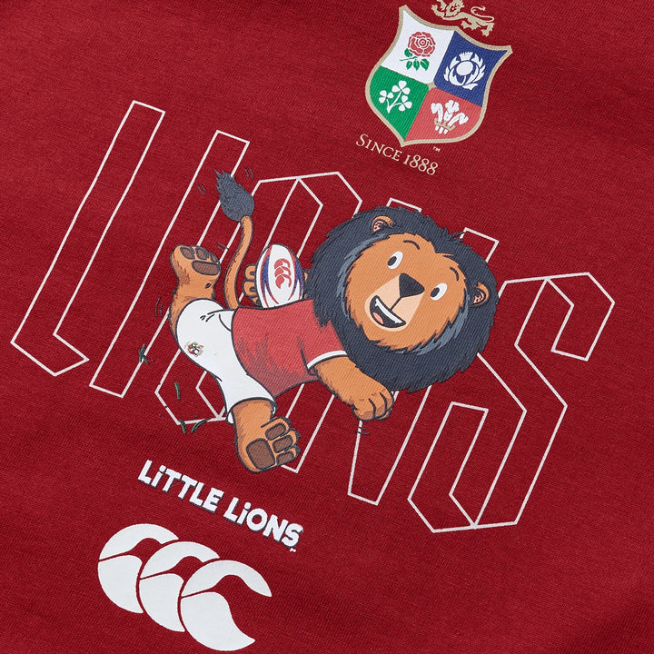 Canterbury British & Irish Little Lions Infant Tee Red - Rugbystuff.com