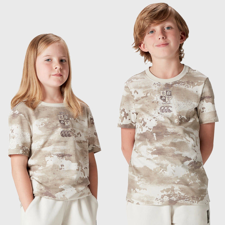 Canterbury British & Irish Lions Kid's Camo Tee - Rugbystuff.com