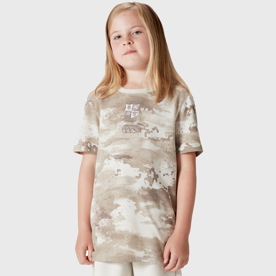 Canterbury British & Irish Lions Kid's Camo Tee - Rugbystuff.com