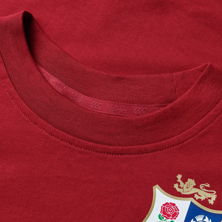 Canterbury British & Irish Lions Kid's Cotton Tee Red - Rugbystuff.com