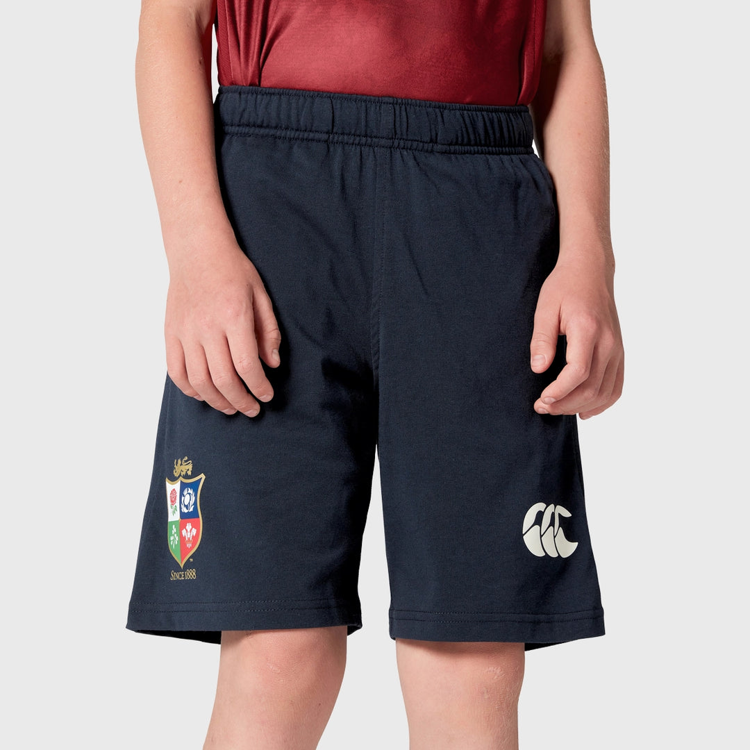 Canterbury British & Irish Lions Kid's Training Shorts Navy - Rugbystuff.com