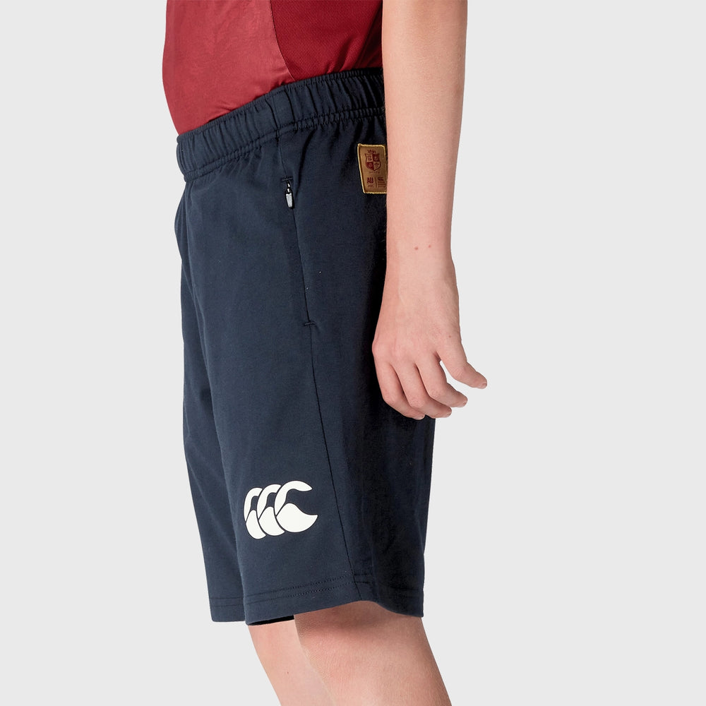 Canterbury British & Irish Lions Kid's Training Shorts Navy - Rugbystuff.com