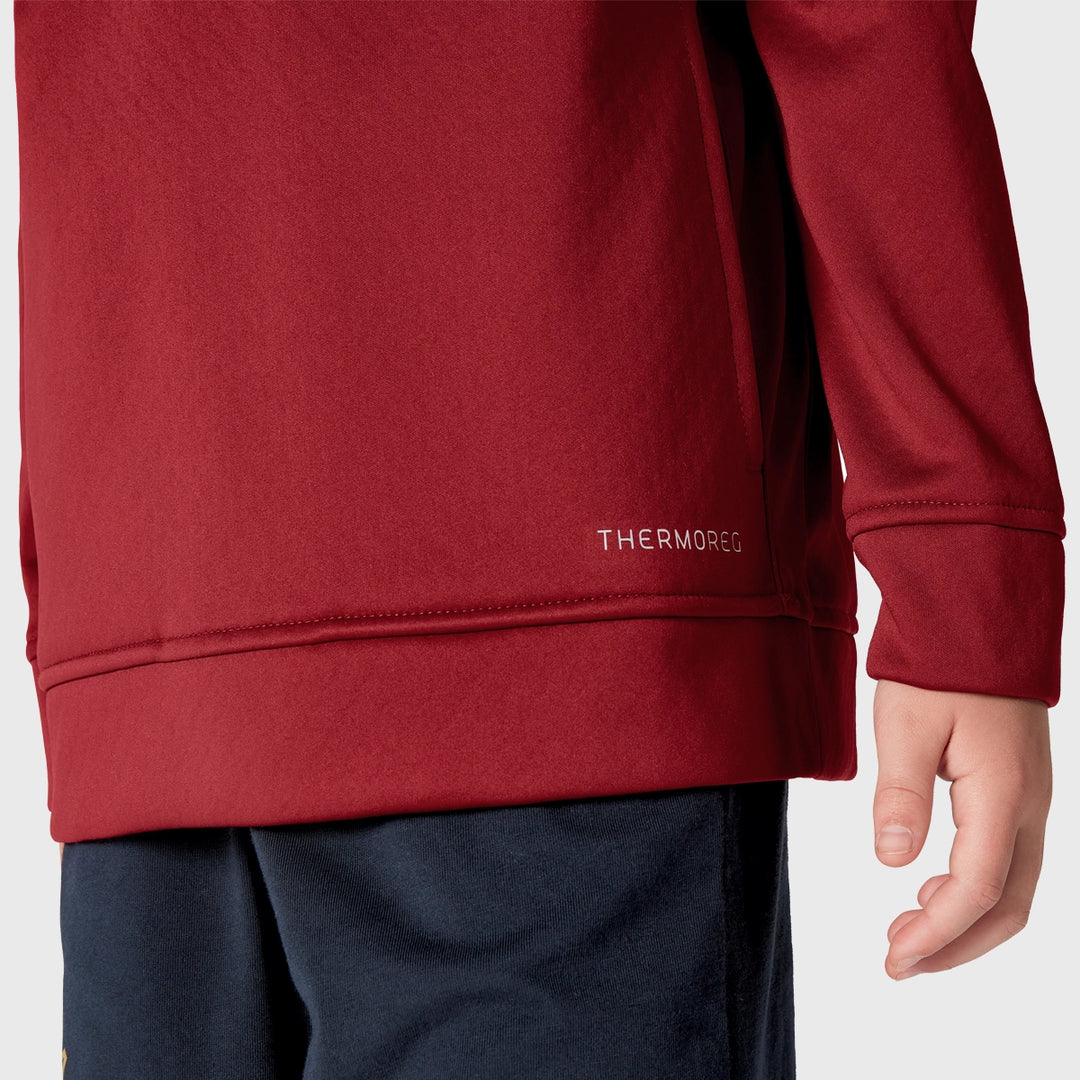 Canterbury British & Irish Lions Kid's 1/4 Zip Fleece Red - Rugbystuff.com