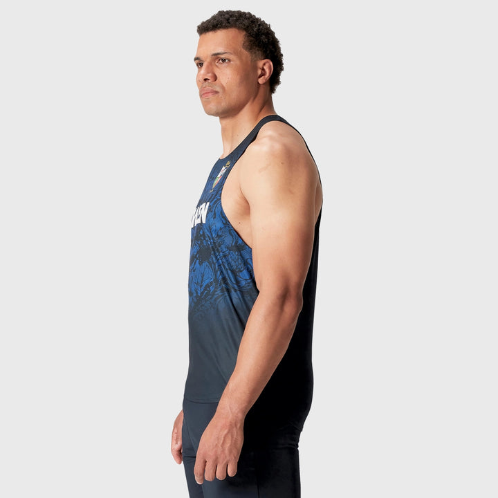 Canterbury British & Irish Lions Men's Poly Singlet Navy - Rugbystuff.com