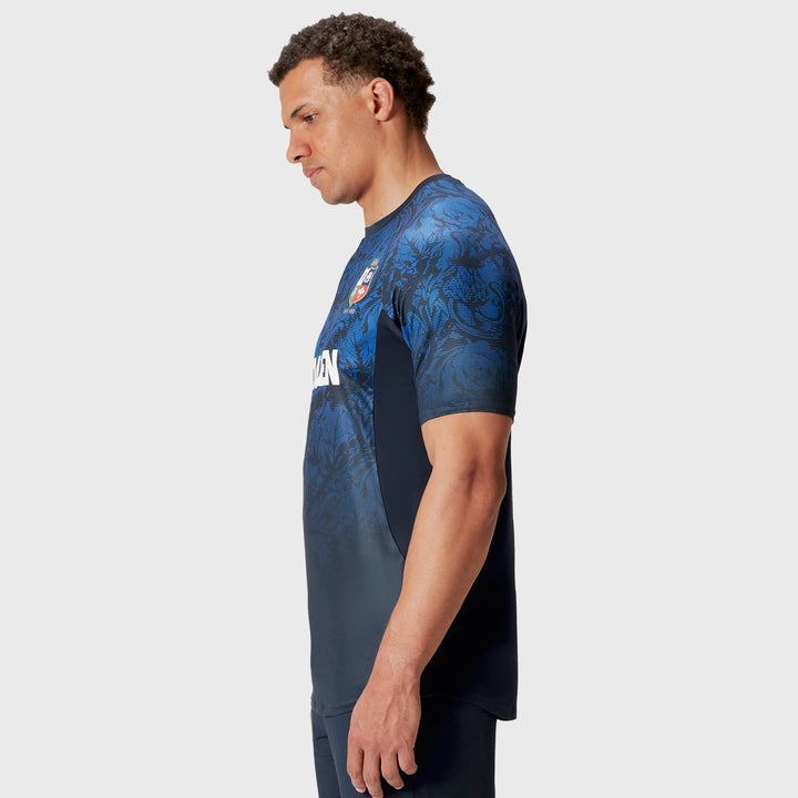 Canterbury British & Irish Lions Men's Superlight Tee Navy - Rugbystuff.com