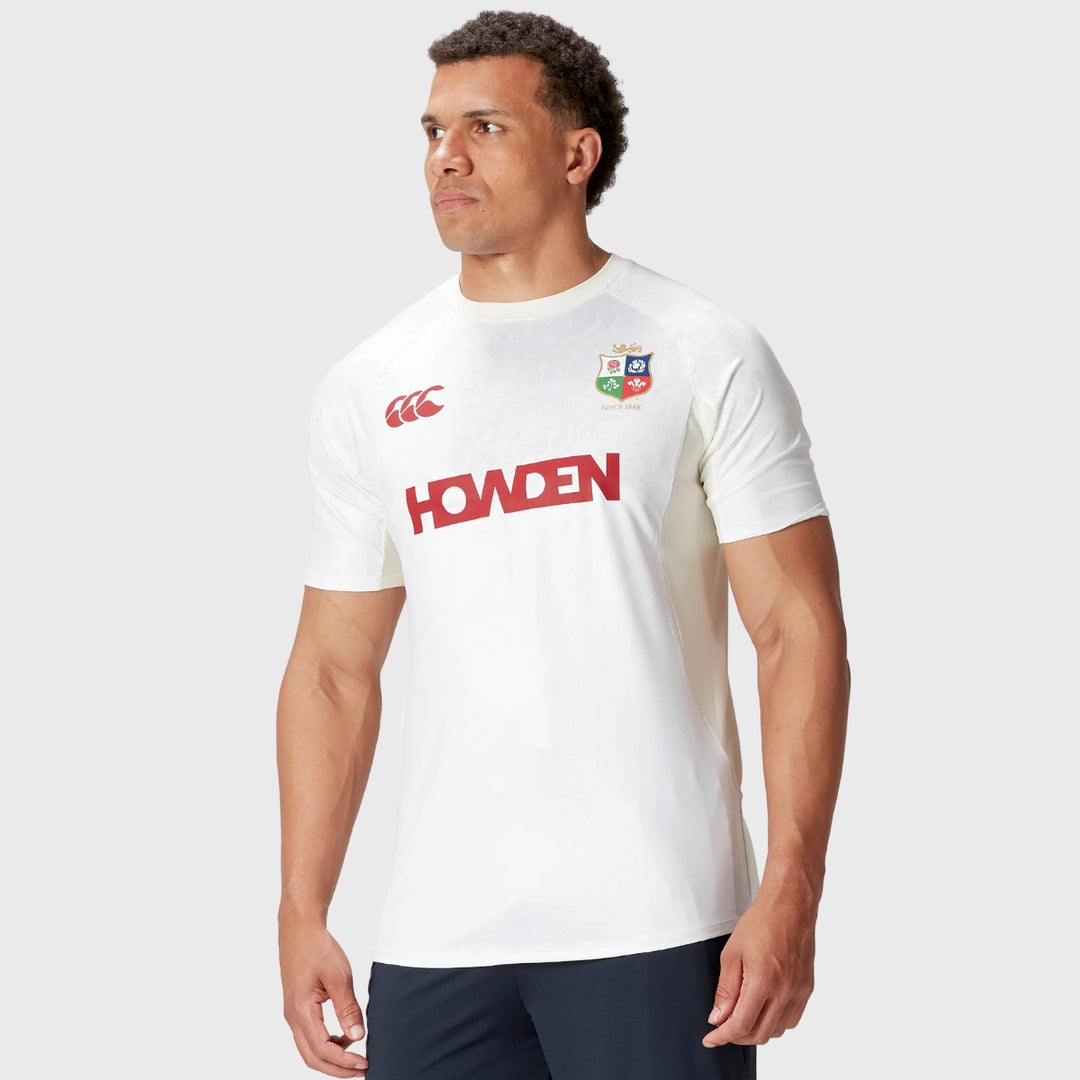 Canterbury British & Irish Lions Men's Superlight Tee White - Rugbystuff.com