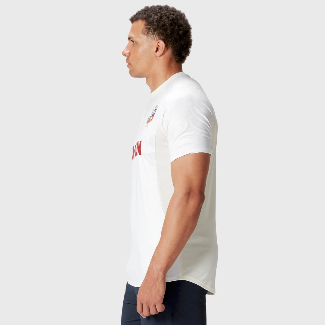 Canterbury British & Irish Lions Men's Superlight Tee White - Rugbystuff.com