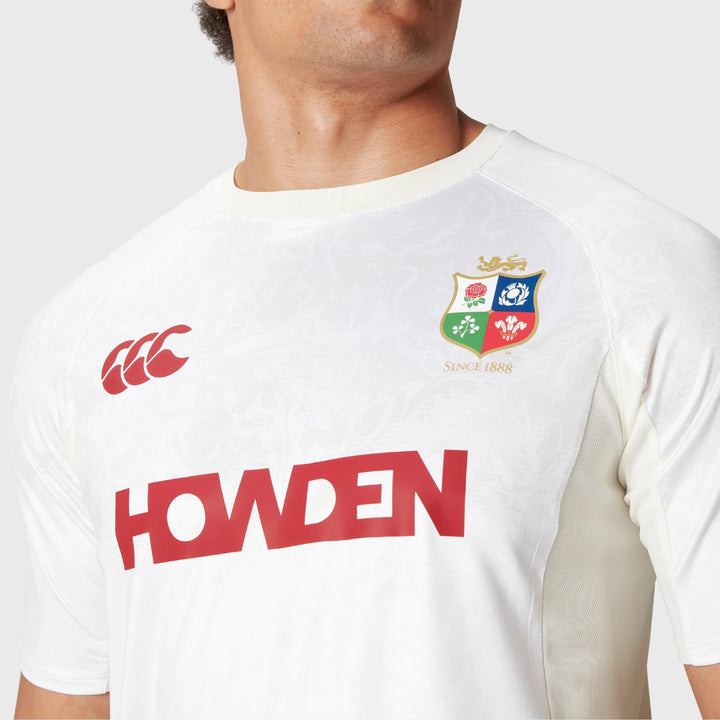 Canterbury British & Irish Lions Men's Superlight Tee White - Rugbystuff.com