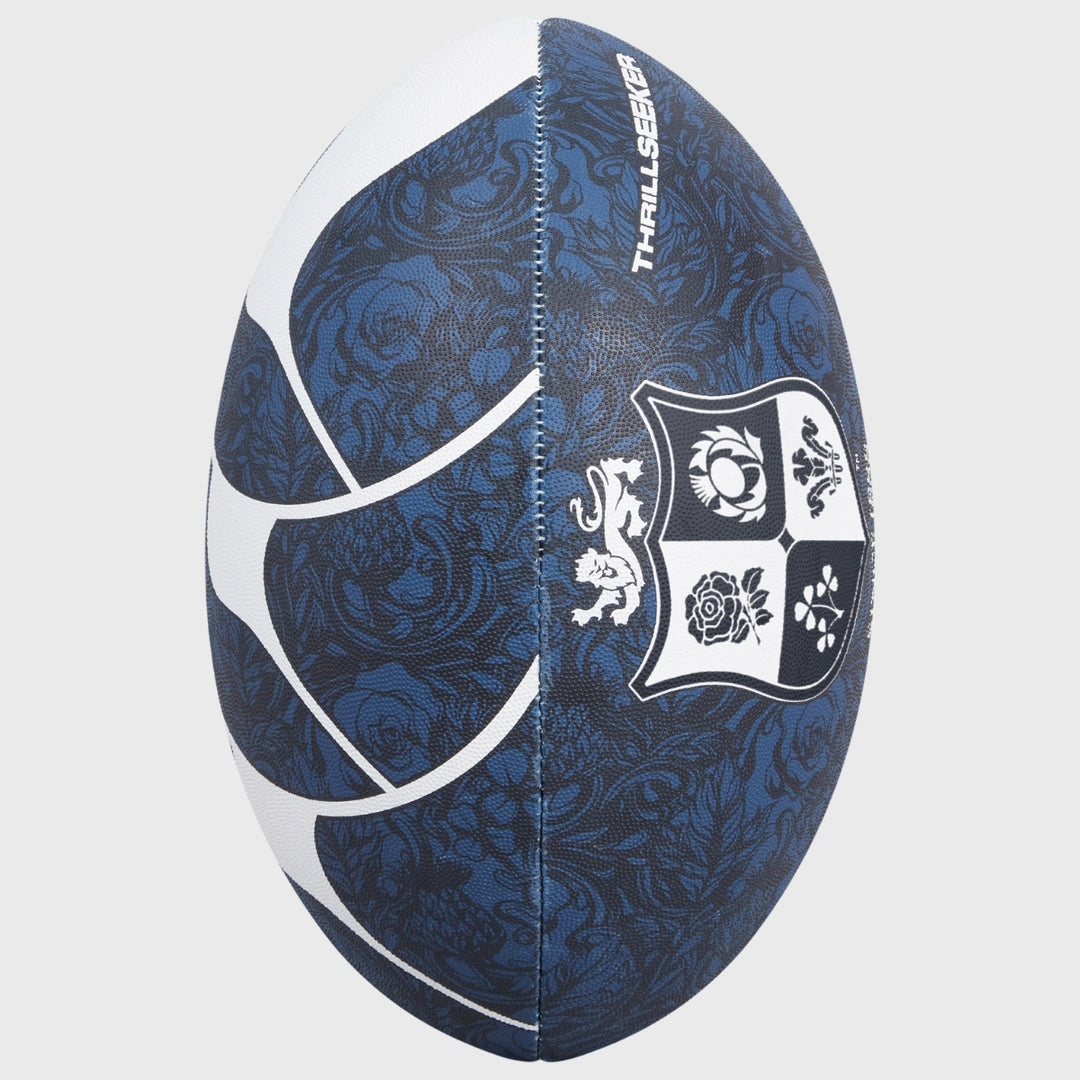 Canterbury British & Irish Lions Thrillseeker Supporters Rugby Ball Navy - Rugbystuff.com