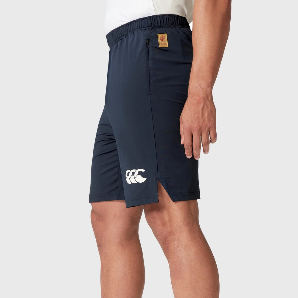 Canterbury British & Irish Lions Men's Gym Training Shorts Navy - Rugbystuff.com