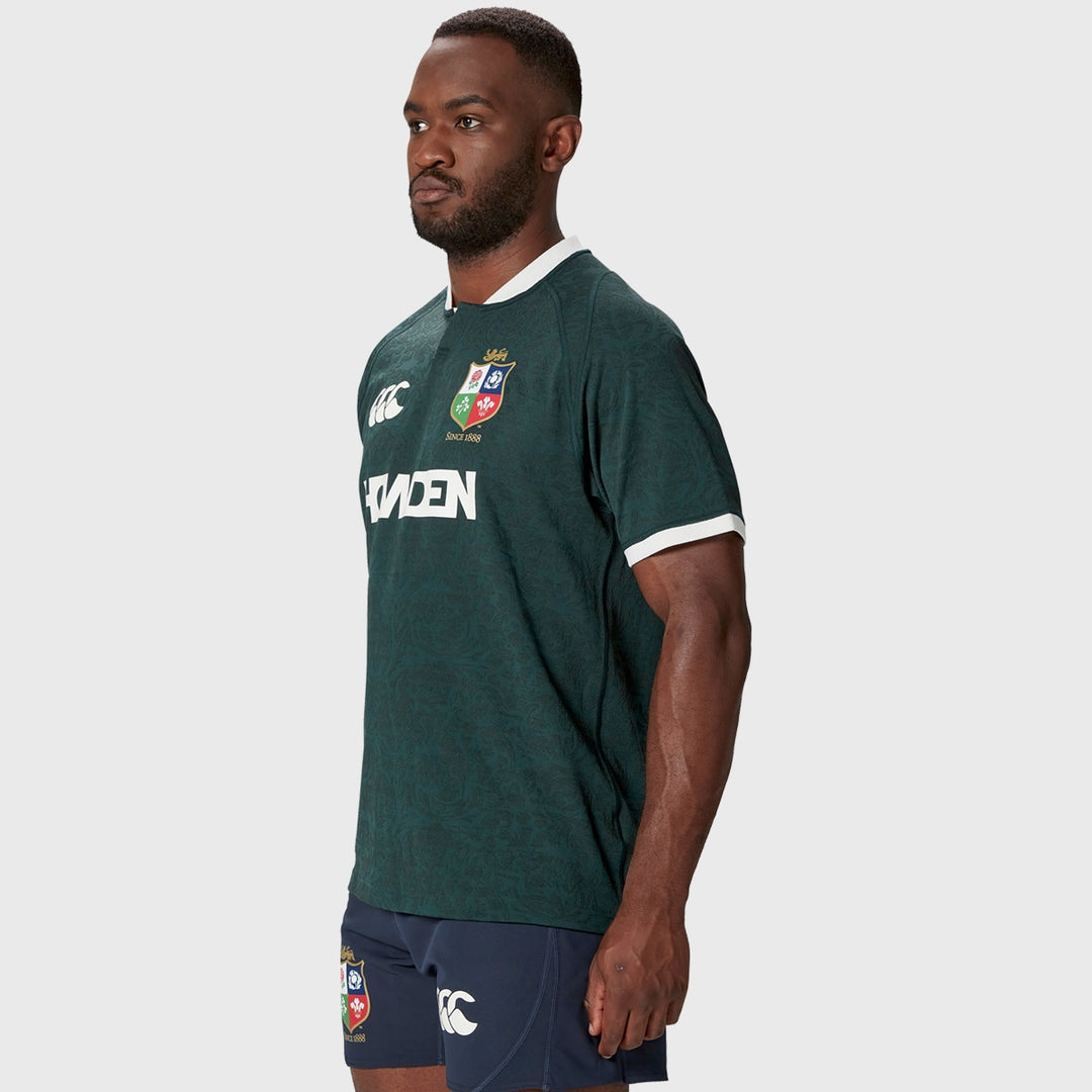 Canterbury British & Irish Lions AU 2025 Training Rugby Shirt Green - Rugbystuff.com