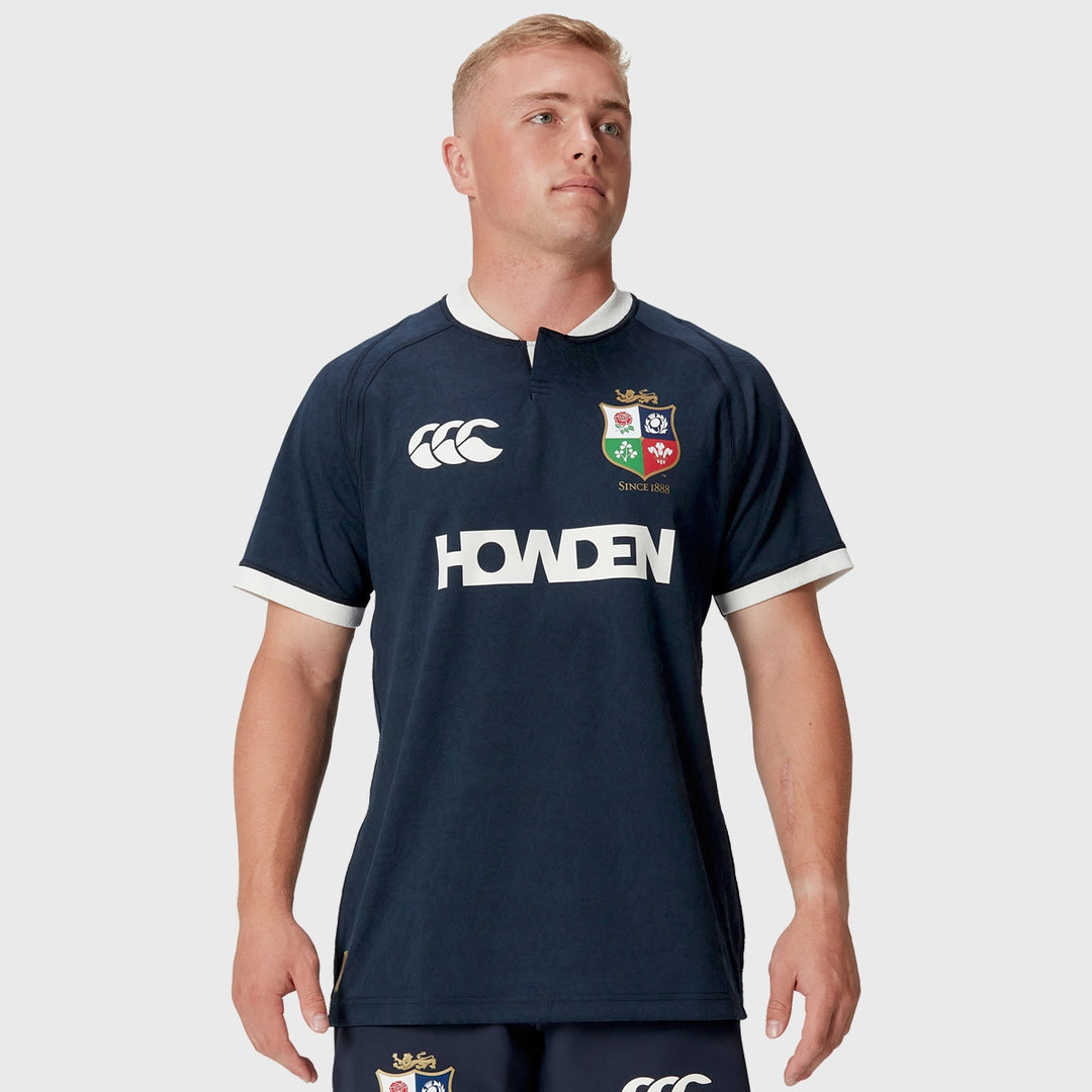 Canterbury British & Irish Lions AU 2025 Training Rugby Shirt Navy - Rugbystuff.com