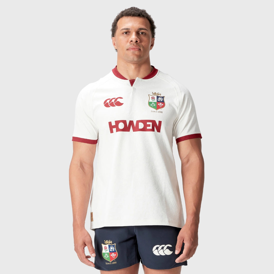 Canterbury British & Irish Lions AU 2025 Training Rugby Shirt White - Rugbystuff.com