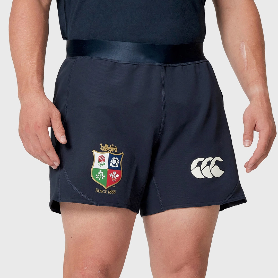 Canterbury British & Irish Lions Rugby Training Shorts Navy - Rugbystuff.com