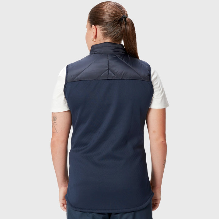 Canterbury British & Irish Lions Women's Microlight Gilet Navy - Rugbystuff.com