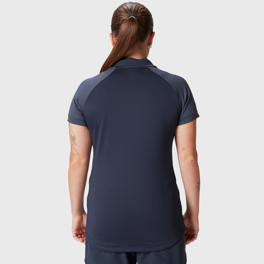 Canterbury British & Irish Lions Women's Poly Polo Shirt Navy - Rugbystuff.com