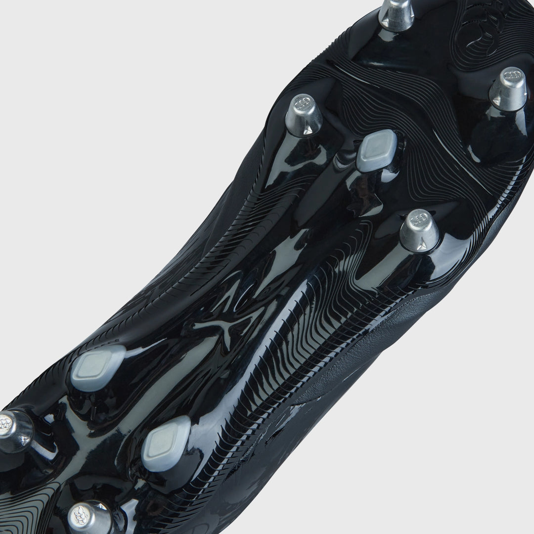 Canterbury Phoenix Genesis Team SG Rugby Boots Black/Silver - Rugbystuff.com