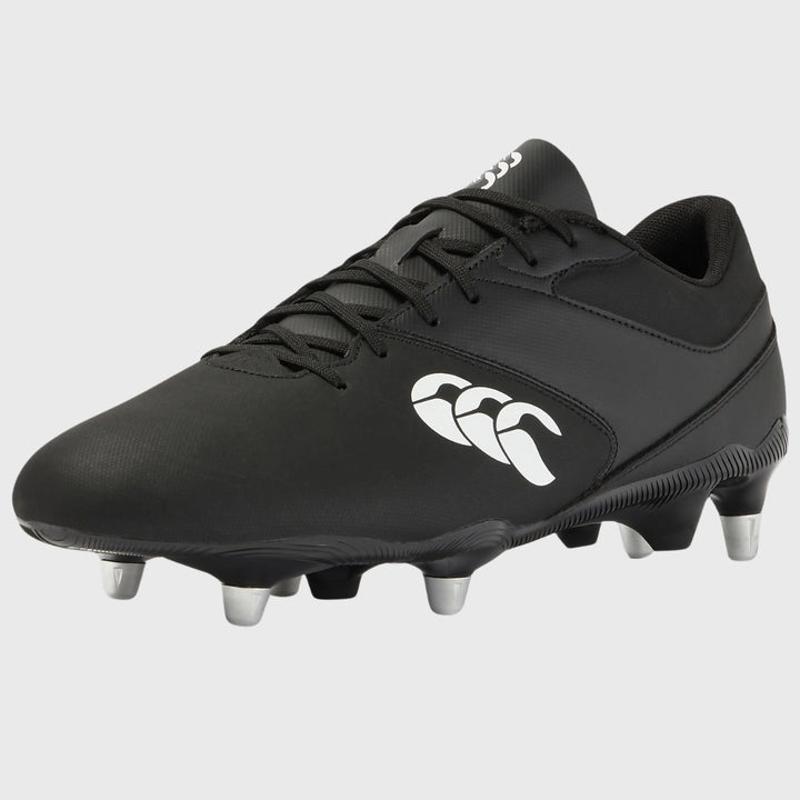 Canterbury Phoenix Raze SG Rugby Boots Black/White - Rugbystuff.com