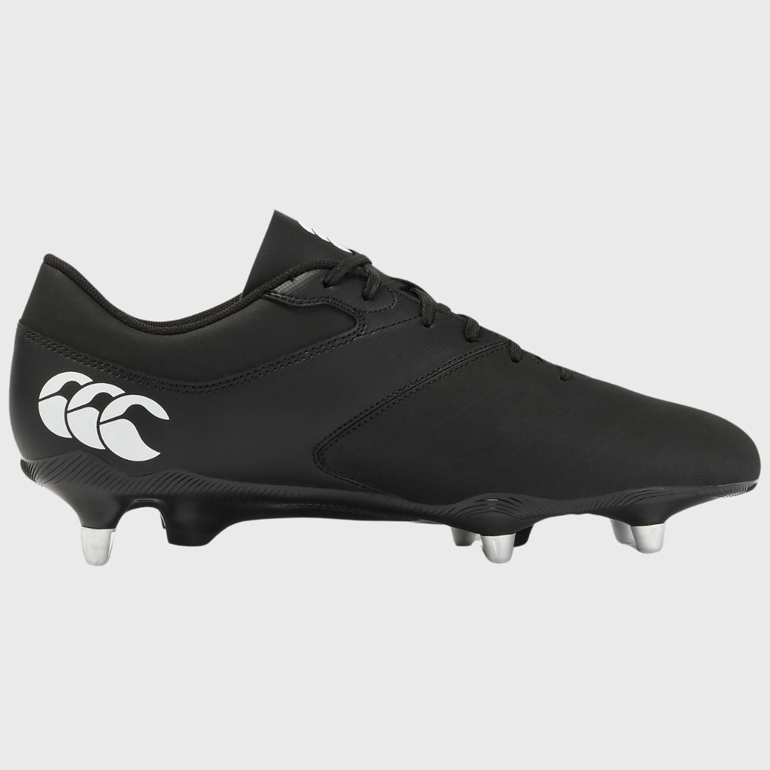 Canterbury Phoenix Raze SG Rugby Boots Black/White - Rugbystuff.com