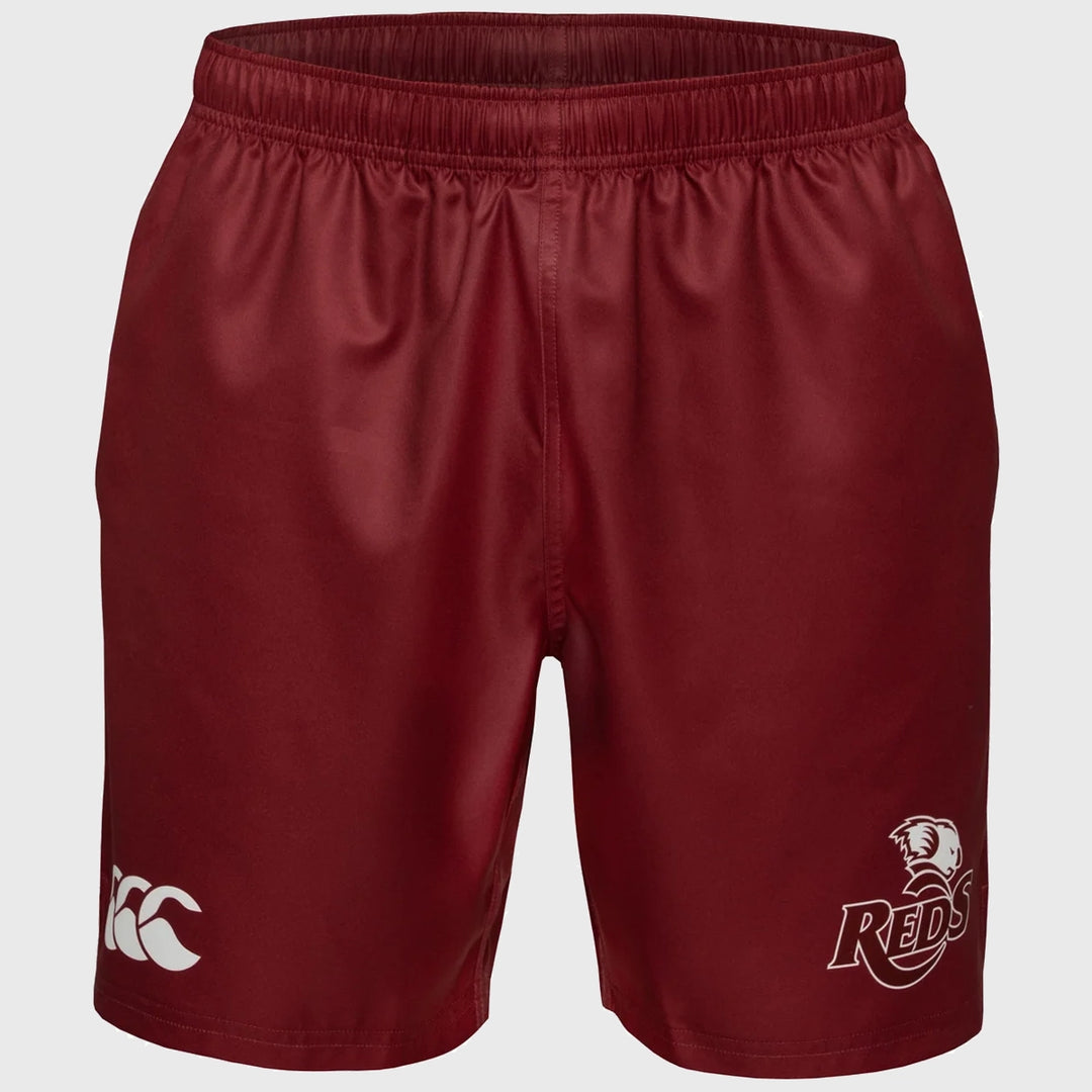 Canterbury Queensland Reds Men's Pasifika Gym Shorts 2025 - Rugbystuff.com