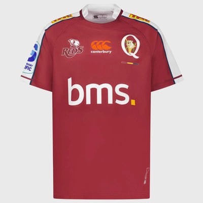 Canterbury Queensland Reds Men's Home Replica Rugby Jersey 2024