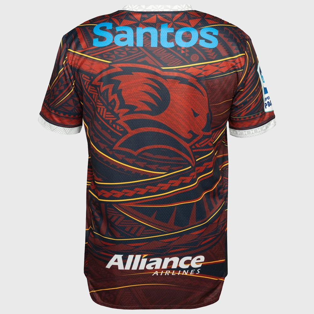 Canterbury Queensland Reds Men's Pasifika Warm Up Tee 2025 - Rugbystuff.com