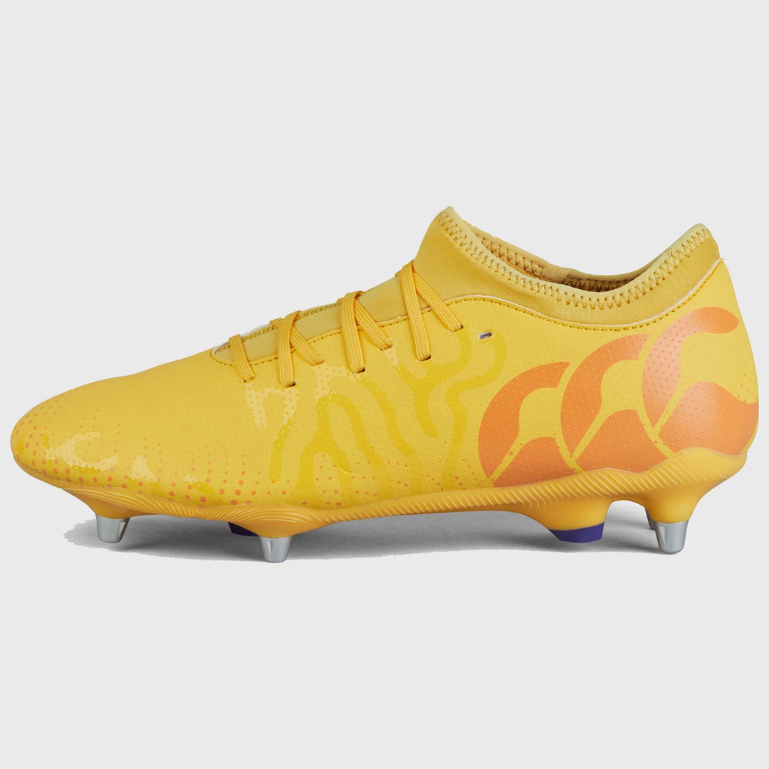 Canterbury Speed Infinite Team SG Rugby Boots Amber Yellow - Rugbystuff.com