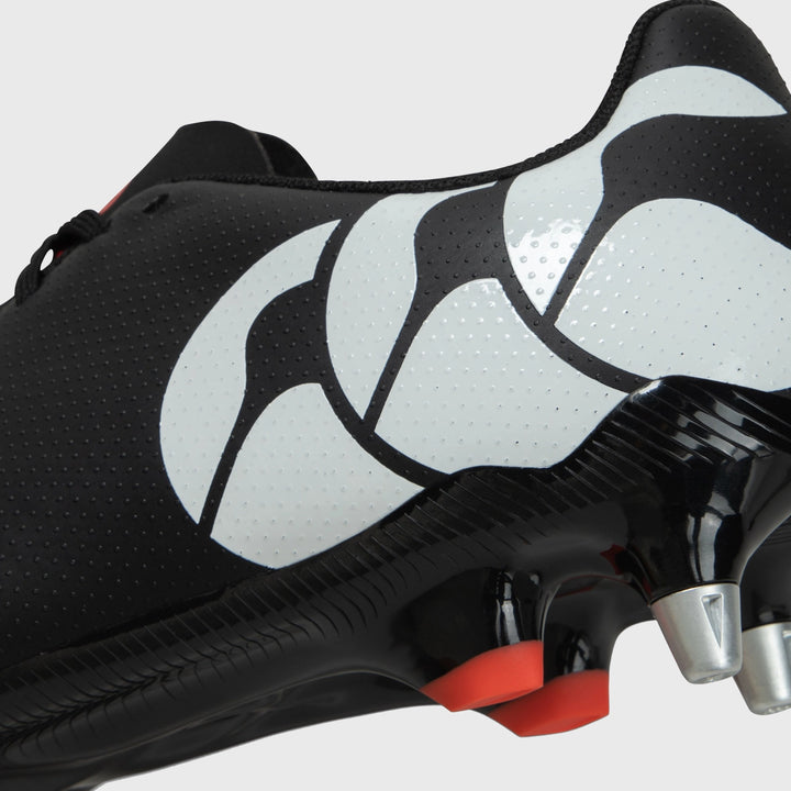 Canterbury Speed Raze SG Rugby Boots Black/White - Rugbystuff.com