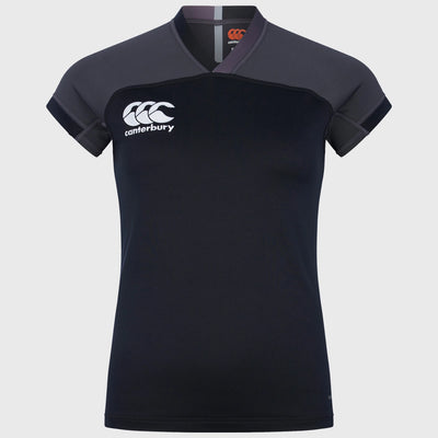 Canterbury Women's Evader Rugby Training Jersey Black