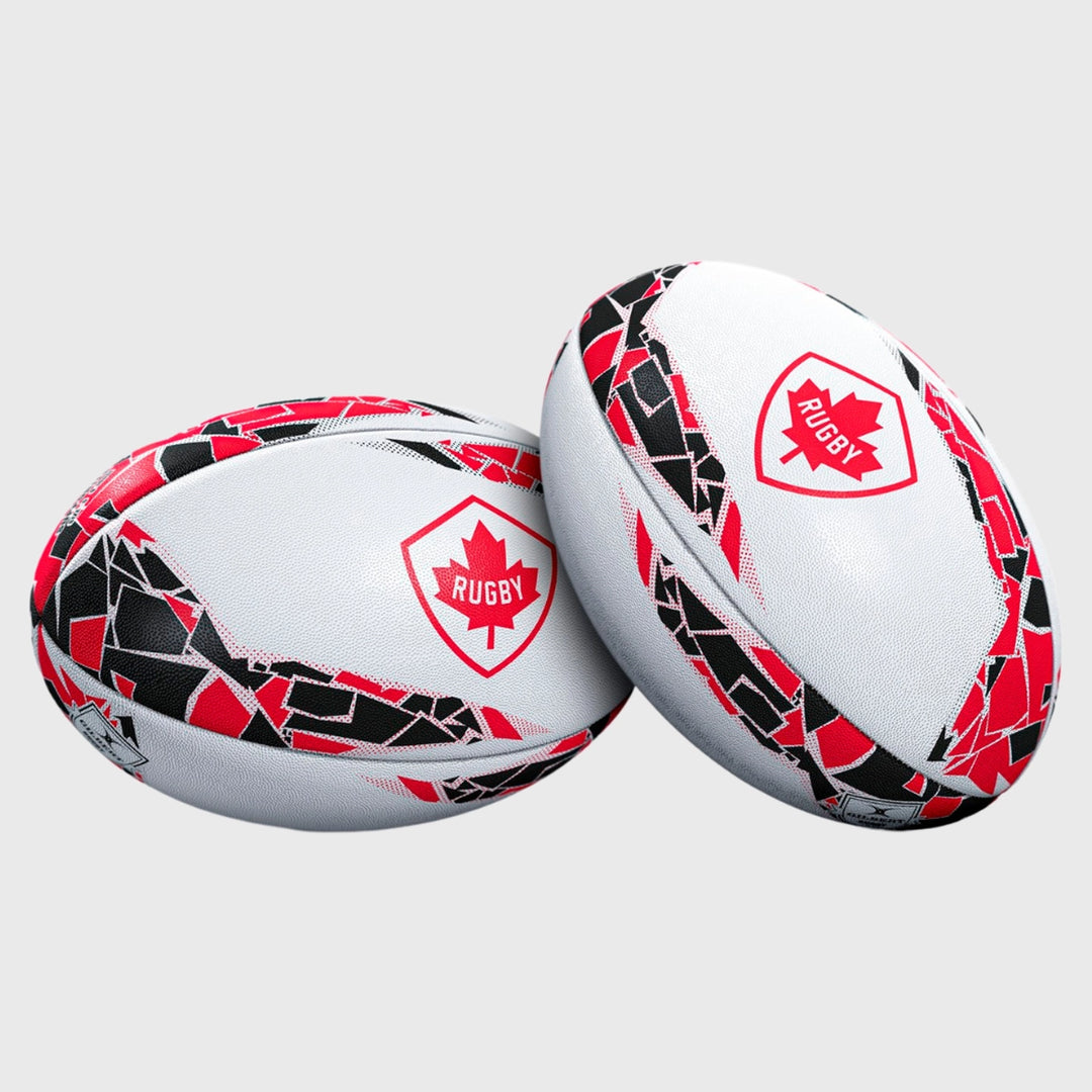 Gilbert Canada Supporter Rugby Ball - Rugbystuff.com