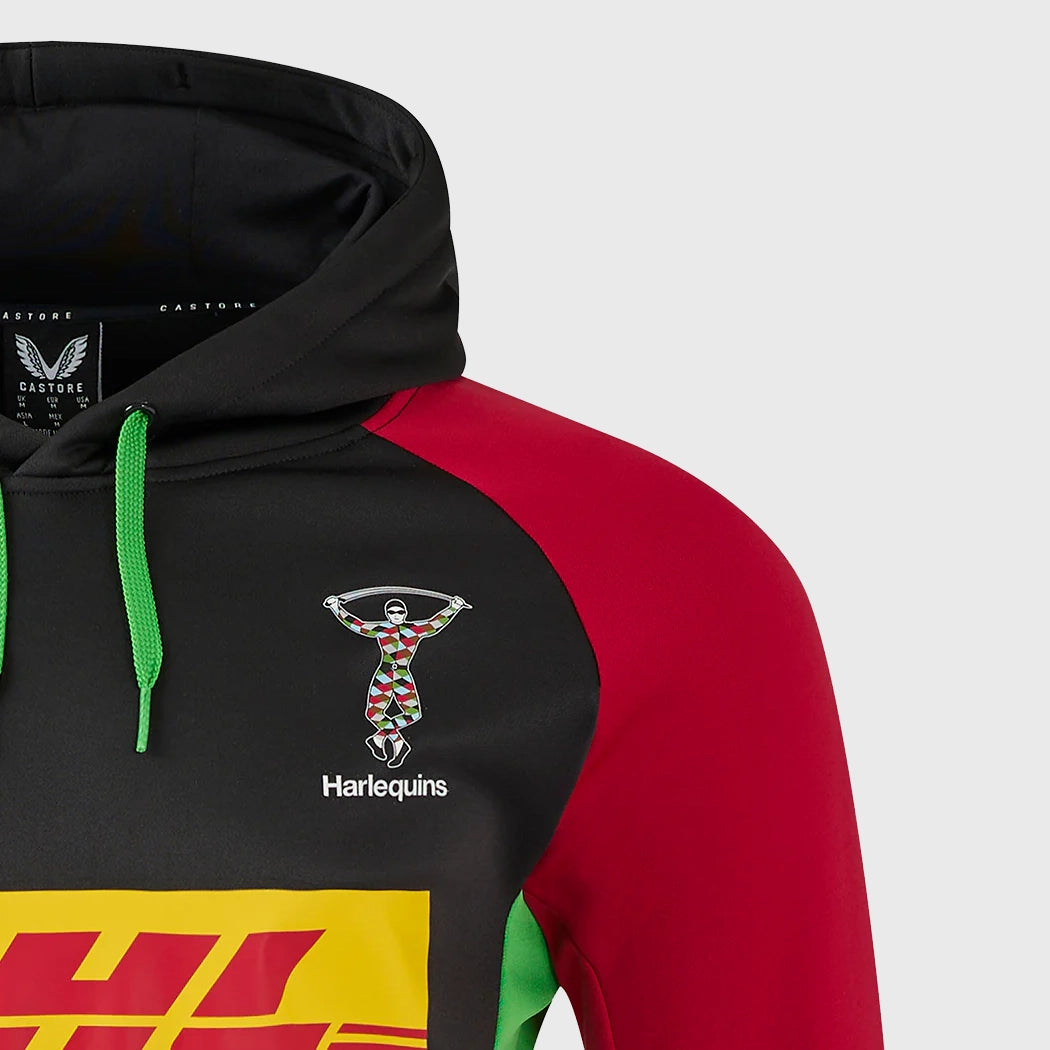 Castore Harlequins Rugby Hoody - Rugbystuff.com