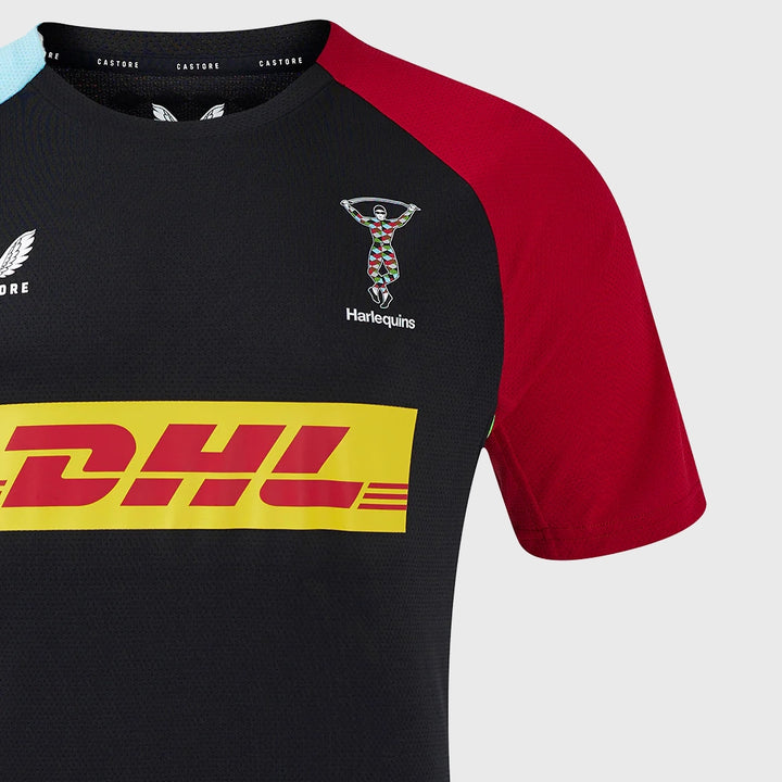 Castore Harlequins Rugby Training Tee - Rugbystuff.com