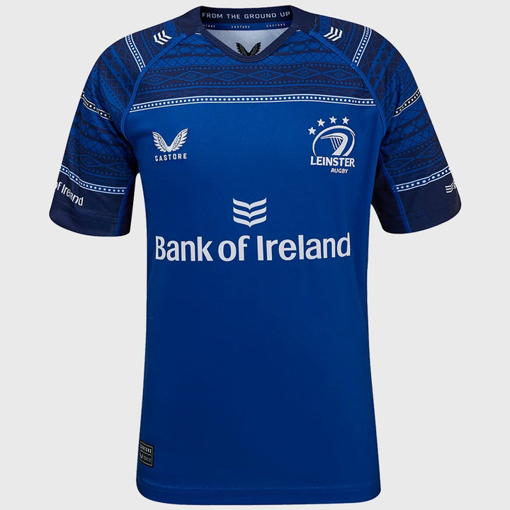 Castore Leinster Kid's Home Replica Rugby Shirt 2024/25 - Rugbystuff.com