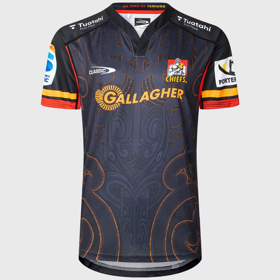 Classic Chiefs Kid's Super Rugby Home Rugby Shirt - Rugbystuff.com