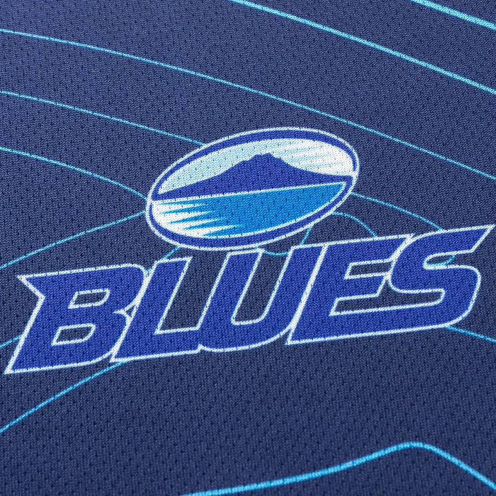 Classic Blues Super Rugby Training Tee Navy 2025 - Rugbystuff.com