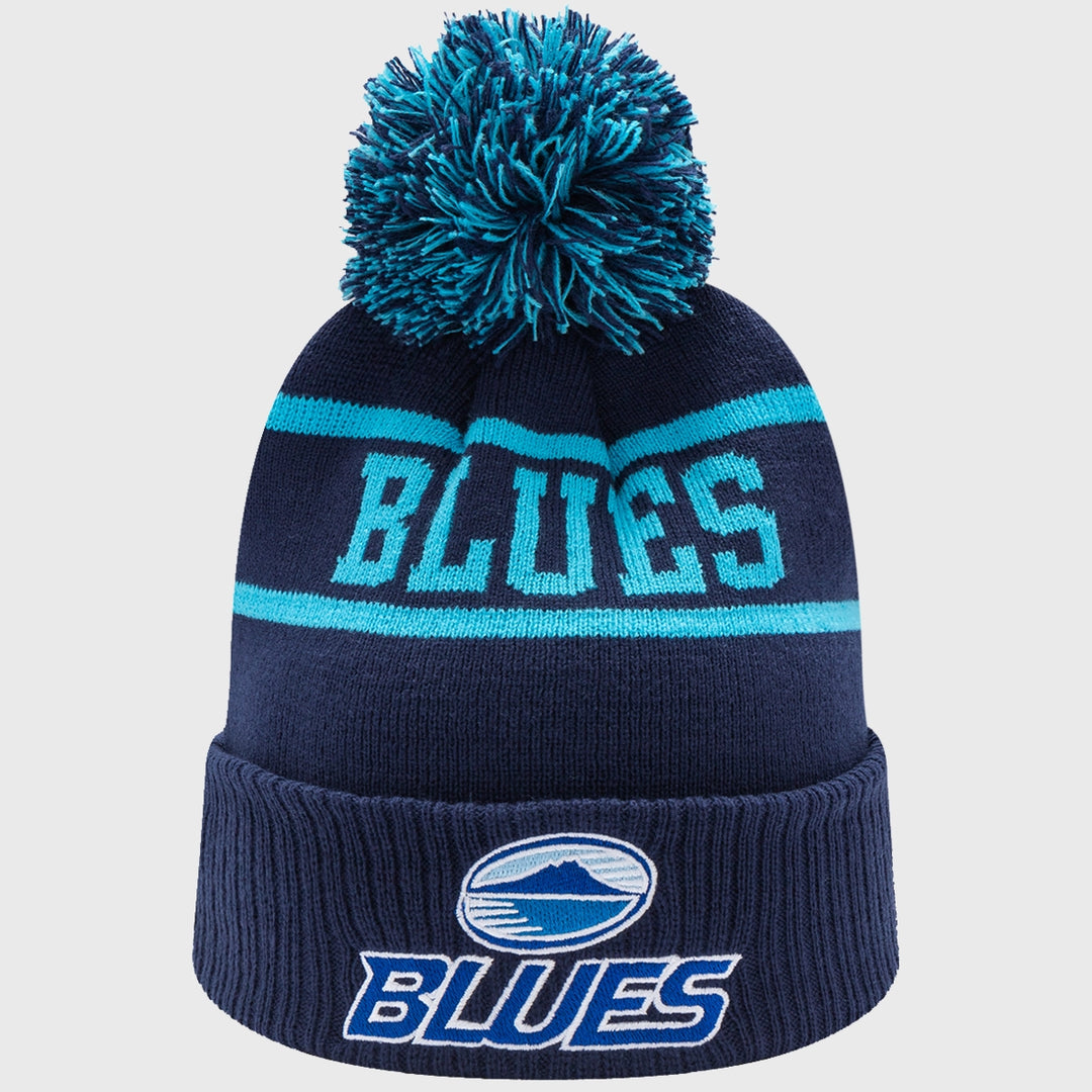 Classic Blues Super Rugby Bobble Beanie Hat 2025 - Rugbystuff.com