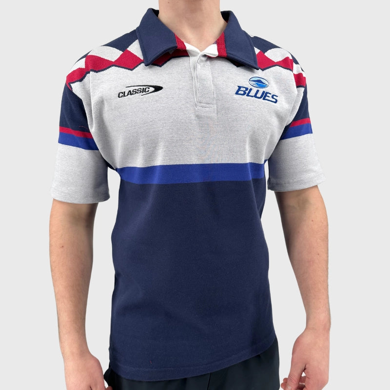 Classic Blues Retro Rugby Jersey 2025 - Rugbystuff.com