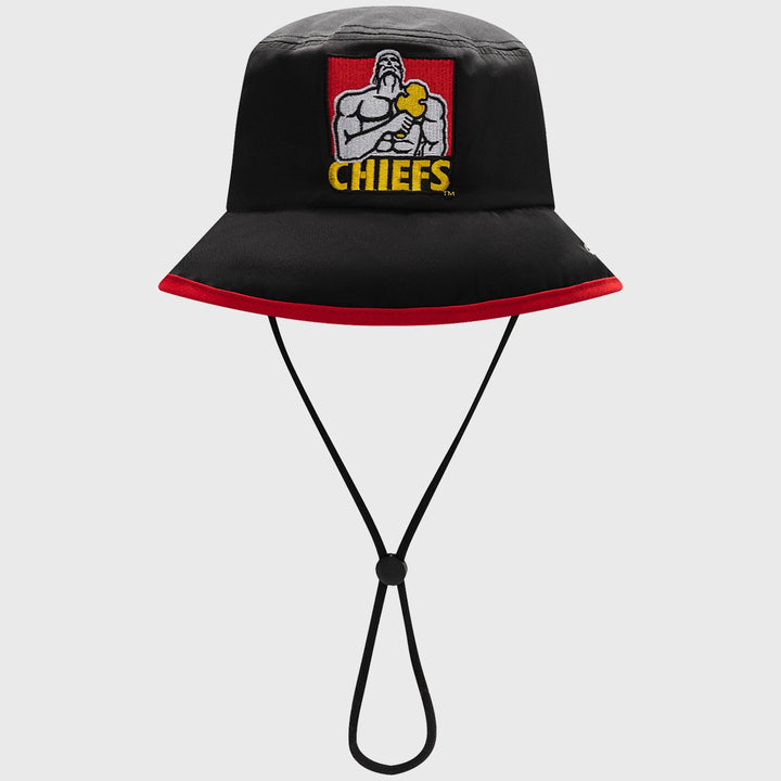 Classic Chiefs Super Rugby Bucket Hat Black 2025 - Rugbystuff.com