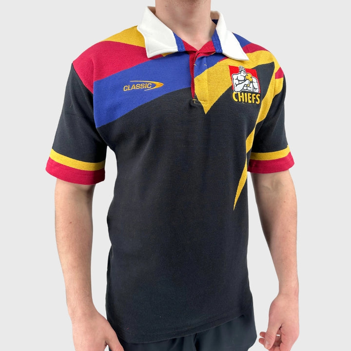 Classic Chiefs Retro Rugby Jersey 2025 - Rugbystuff.com