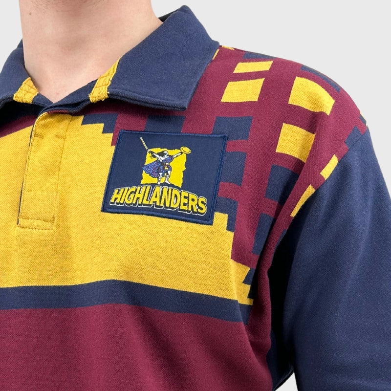 Classic Highlanders Retro Rugby Jersey 2025 - Rugbystuff.com