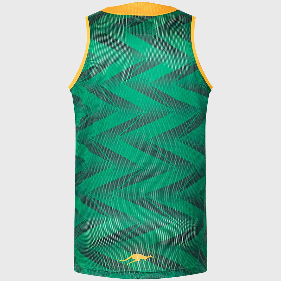 Classic Kangaroos Rugby League Pro Training Singlet - Rugbystuff.com