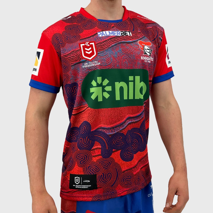 Classic Knights Kid's NRL Indigenous Rugby Jersey - Rugbystuff.com