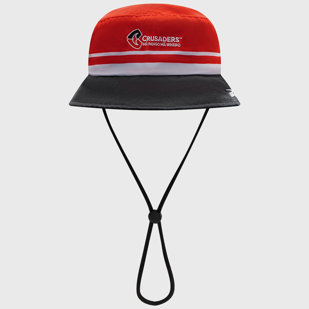 Classic Crusaders Rugby Supporters Bucket Hat Red - Rugbystuff.com