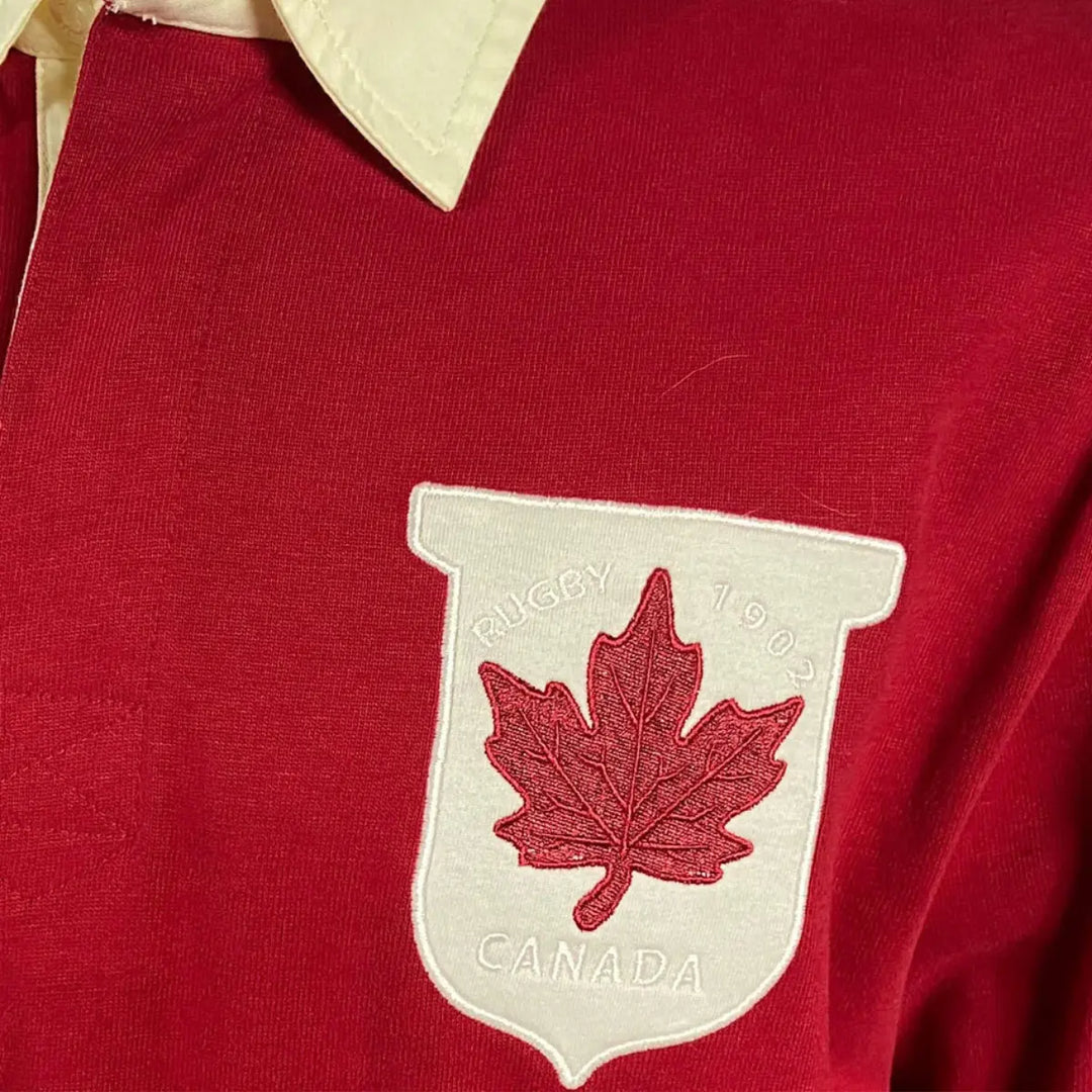 Ellis Rugby Canada Vintage Long Sleeve Rugby Jersey - Rugbystuff.com