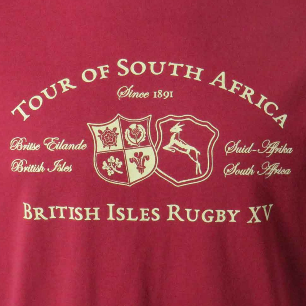 Ellis Rugby British Lions 1891 Tour Vintage Tee - Rugbystuff.com